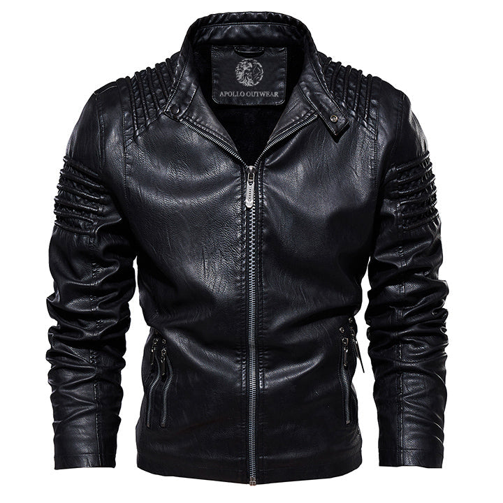 Chaqueta de cuero para exteriores Apollo - estilo, protección y durabilidad