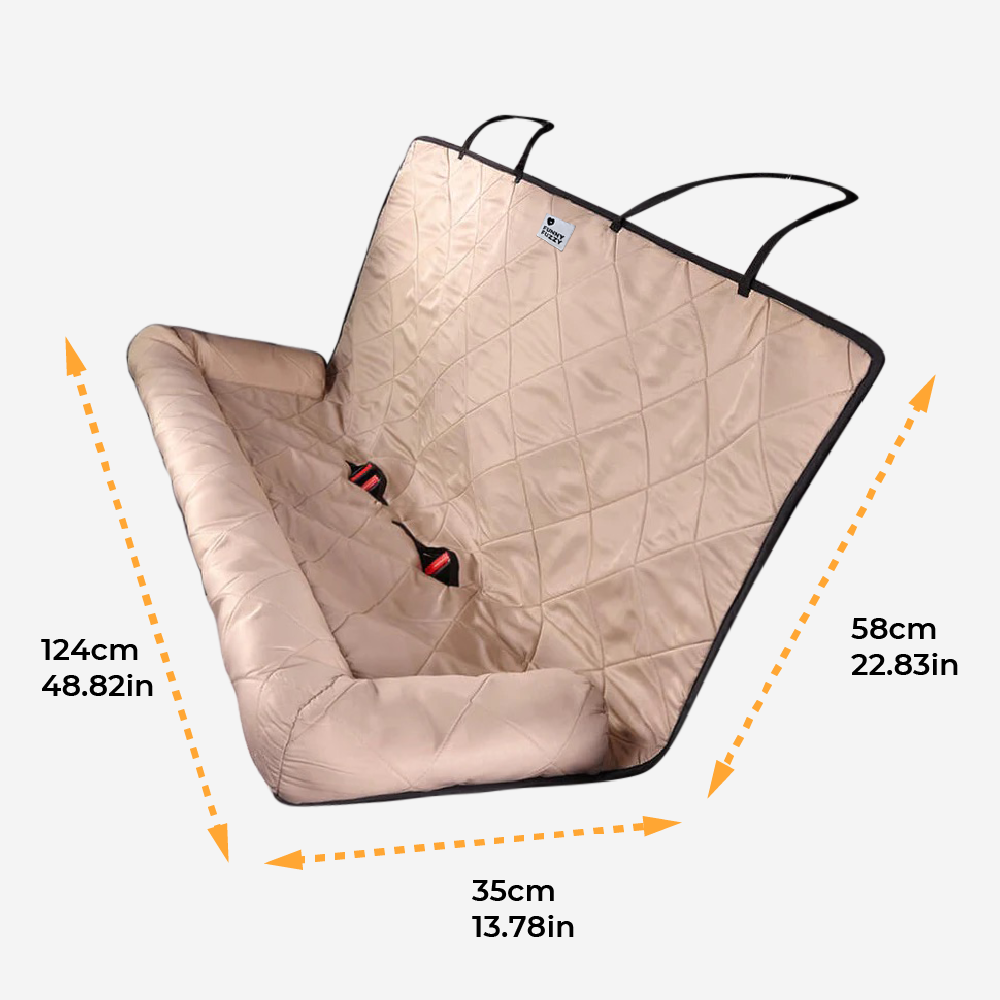 RoadPaw | Cama para Perros de Auto | Cómoda, Protectora y Viajes Sin Preocupaciones