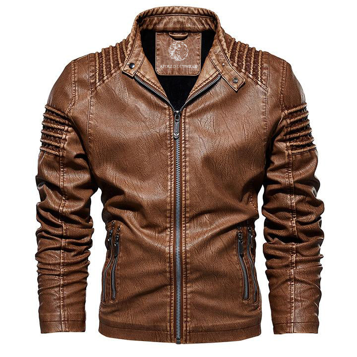 Chaqueta de cuero para exteriores Apollo - estilo, protección y durabilidad