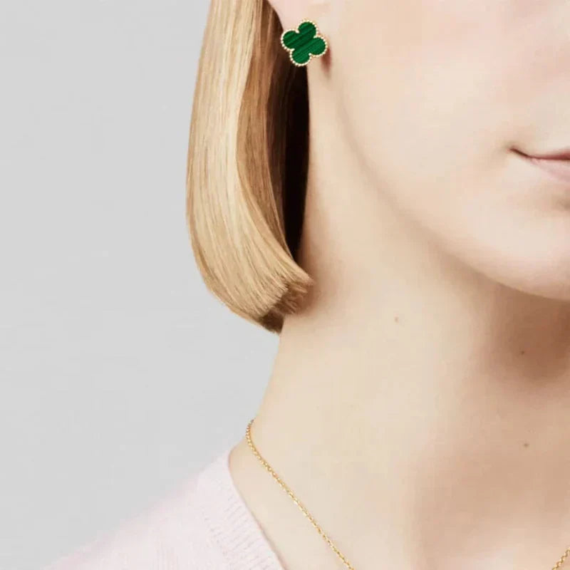 Celeste – Sieradenset 18K verguld groen staal – stijlvol accent voor dames
