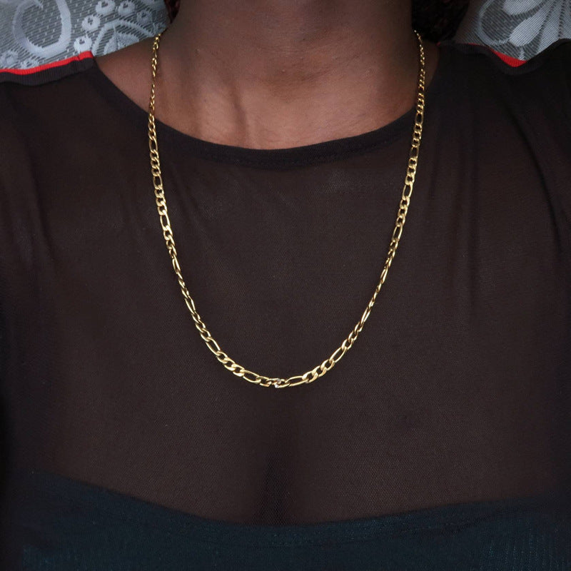 Nordveil Herenketting – Minimalistisch & Robuust in Lederlook Design