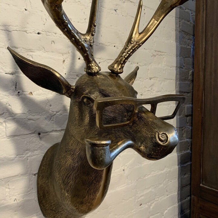 WallCritters – Playful Animal Head Wall Decoration – Hand-painted Resin Design