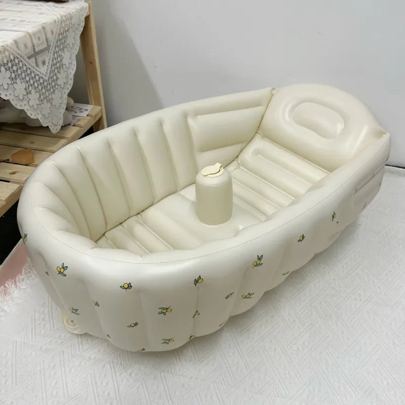 BubbleNest – Bañera inflable para bebé libre de BPA – Lista para viajar y compacta