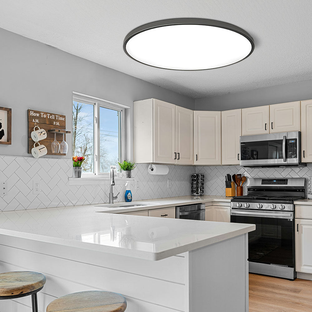 Minara – Lámpara de techo LED redonda – Diseño minimalista y eficiente energéticamente