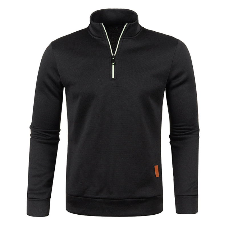 Melzano Suéter - Suéter tejido cálido con cuello polo