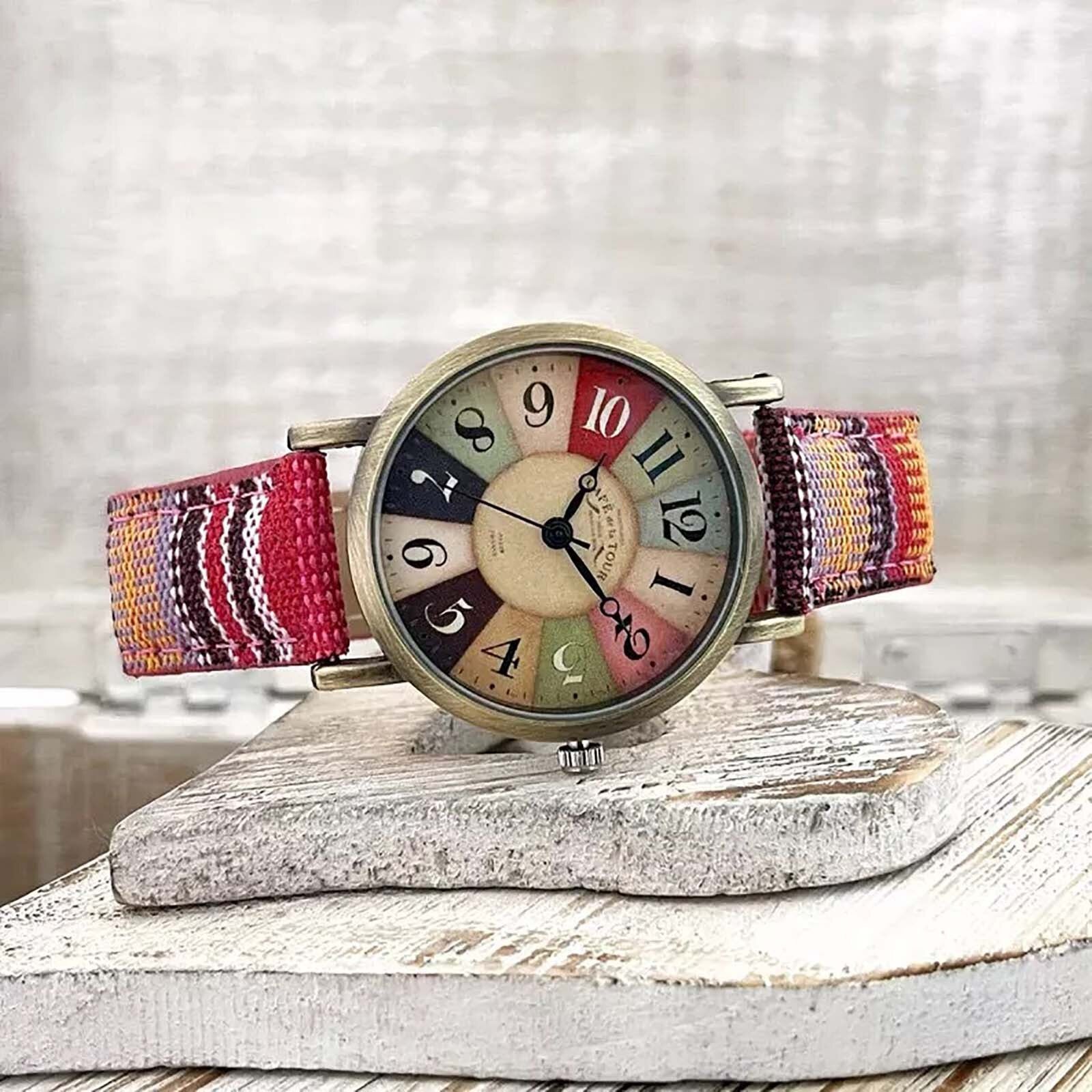 Melzano Retro Horloge