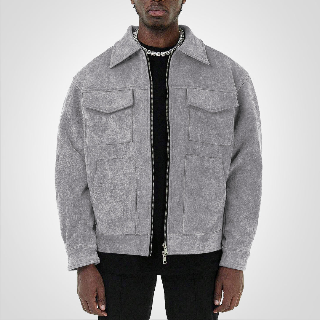 RetroStreet Suède Jack – Tijdloos Design & Moderne Stijl