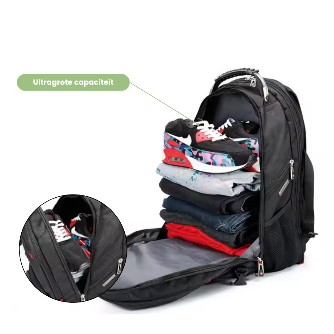 Multifunctionele Laptop Rugzak – 17 Inch – Waterbestendig & USB