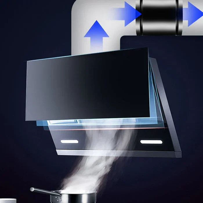 WhisperFlow – Afzuigventilator Stil & Krachtig – Voor Keuken of Kantoor