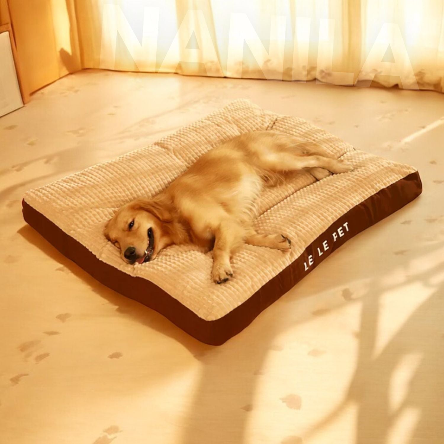 ComfyCanine Hondenbed – Luxe Comfort & Stevige Ondersteuning