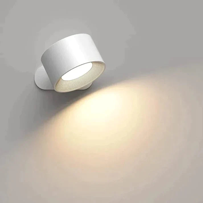 Lumini LED Wandlamp | Draadloos & Oplaadbaar met 360° Draaibaarheid