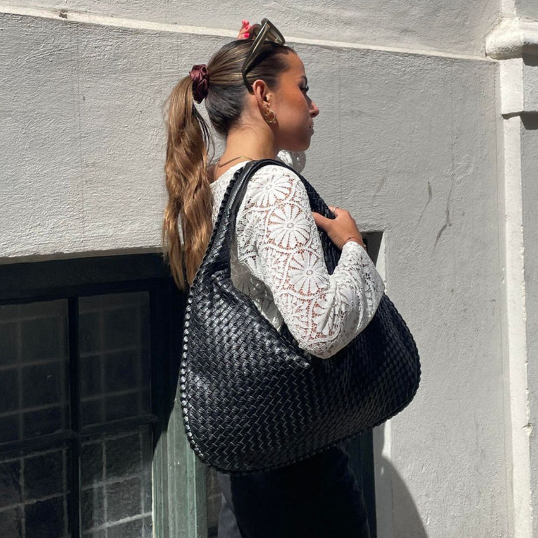 Melzano Amore | Vegan Lederen Hobo Tas
