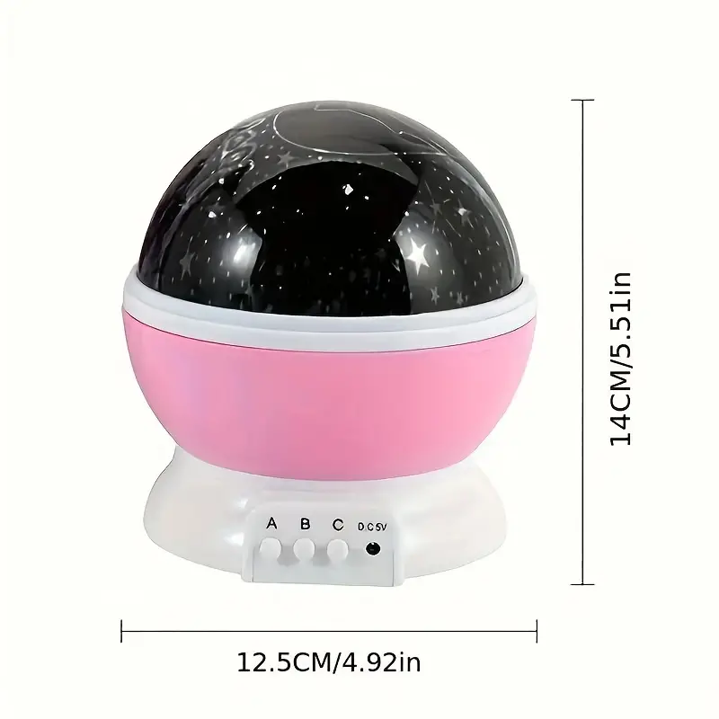 Luna – Sterrenprojector Nachtlamp met muziek en USB voor kinderkamer