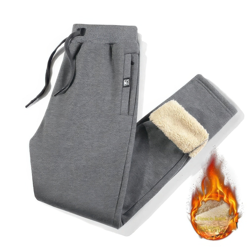 Men's Jogging Pants - Thick Fleece Lined | Comfort and Warmth in Style