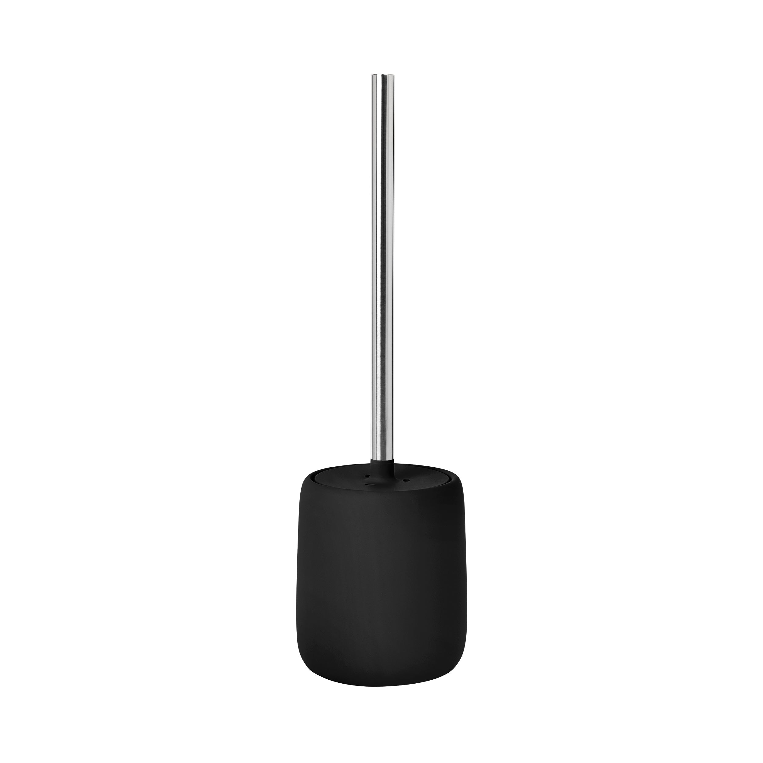 Sanovia – Cepillo de inodoro con soporte, diseño mate e higiénico