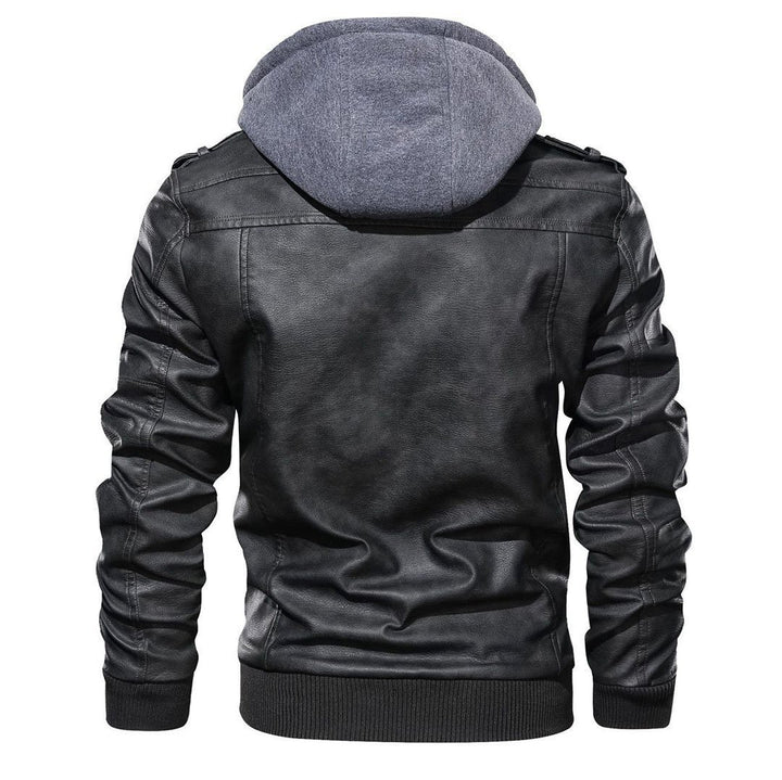 Outdoor Vulcan leren jack - stijl & functie voor elke gelegenheid