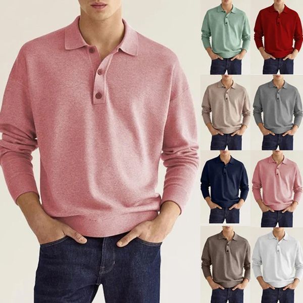 Stijlvol Long-Sleeve Poloshirt