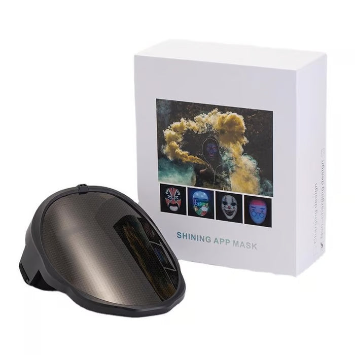 Gezicht Transformerend LED Masker – App-gestuurd & USB Oplaadbaar