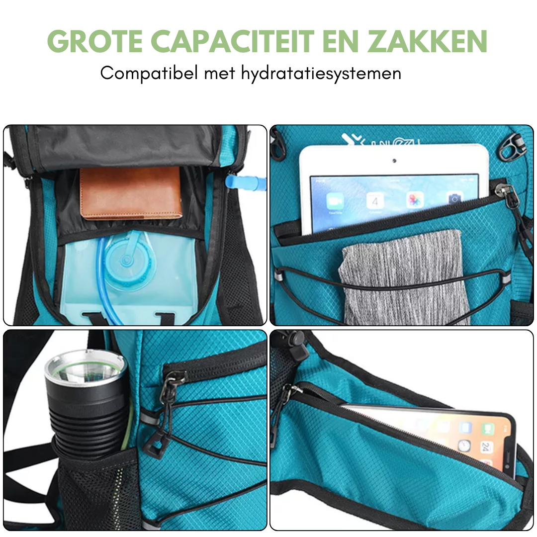 Backpack – Hiken & Fietsen | Lichtgewicht, Duurzaam & Ventilerend