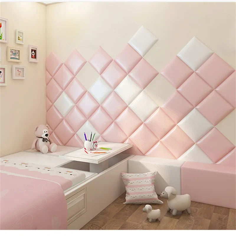 SoftWall – adhesiu de paret 3D per a habitació infantil d'escuma – Autoadhesiu i segur