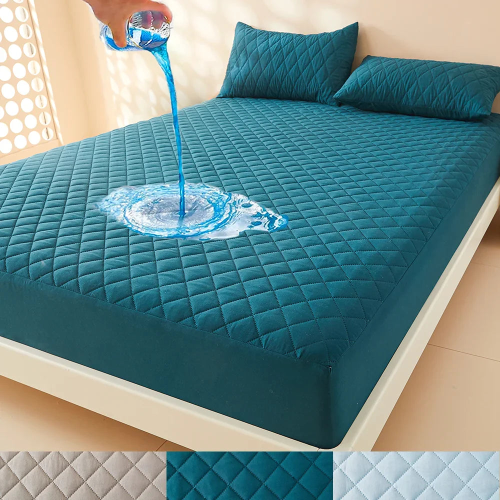 SleepGuard – funda de colchón de malla de aire 3D impermeable y transpirable – tamaño Queen