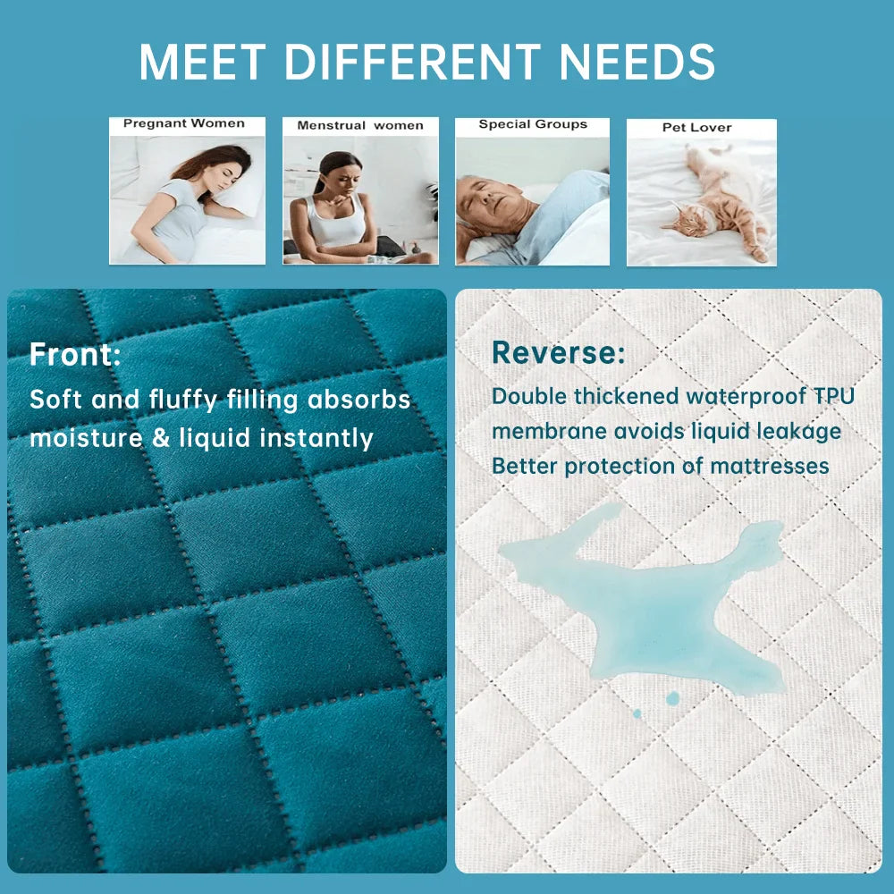 SleepGuard – funda de colchón de malla de aire 3D impermeable y transpirable – tamaño Queen