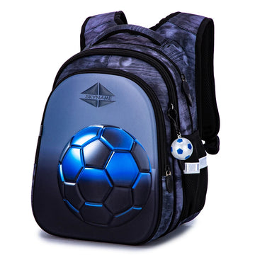 Ballino – 3D voetbal rugzak reflecterend waterafstotend – voor kleuters