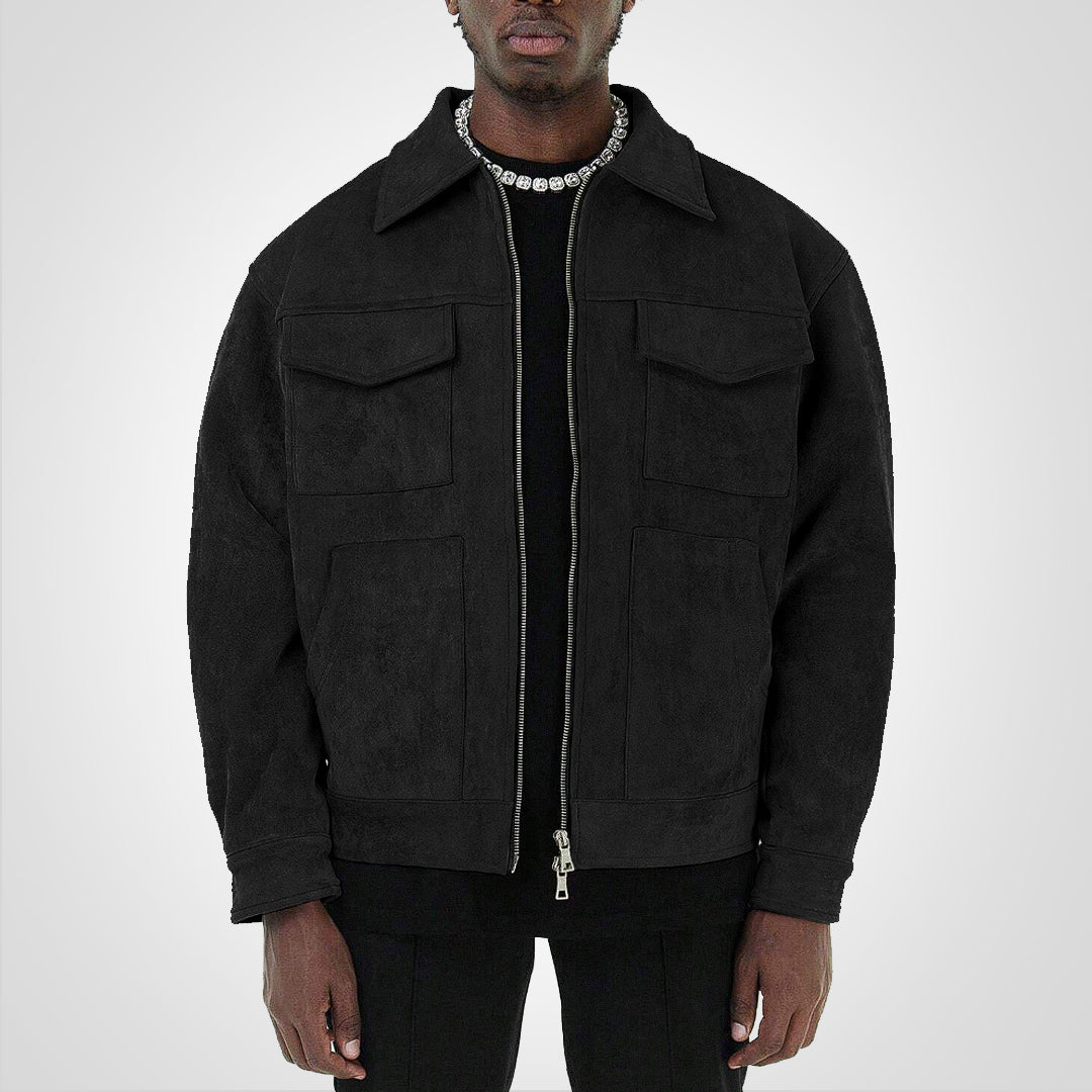 RetroStreet Suède Jack – Tijdloos Design & Moderne Stijl