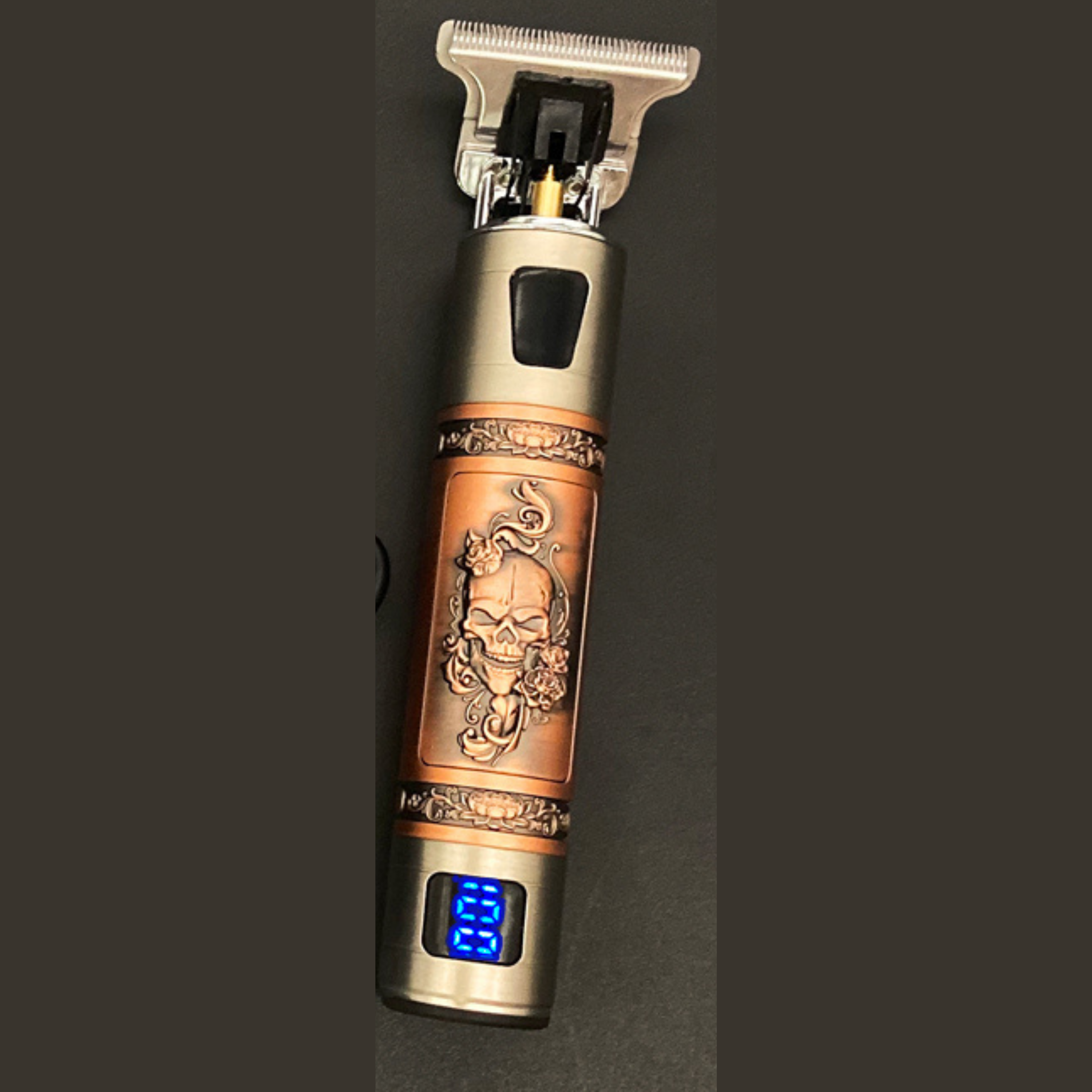 Skulltrim Vintage Beard Trimmer – Retro Design & Powerful Precision