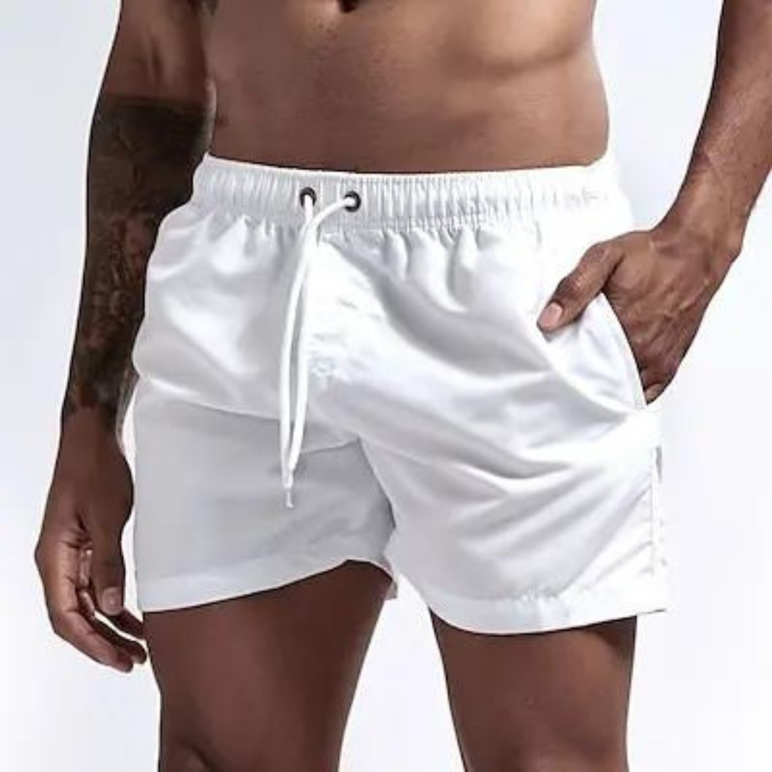 Melzano Sunsets Collection - Comfortabele heren zwembroek met bandjes