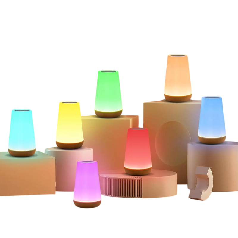 LioraGlow | RGB Night Lamp with Touch & Remote Control
