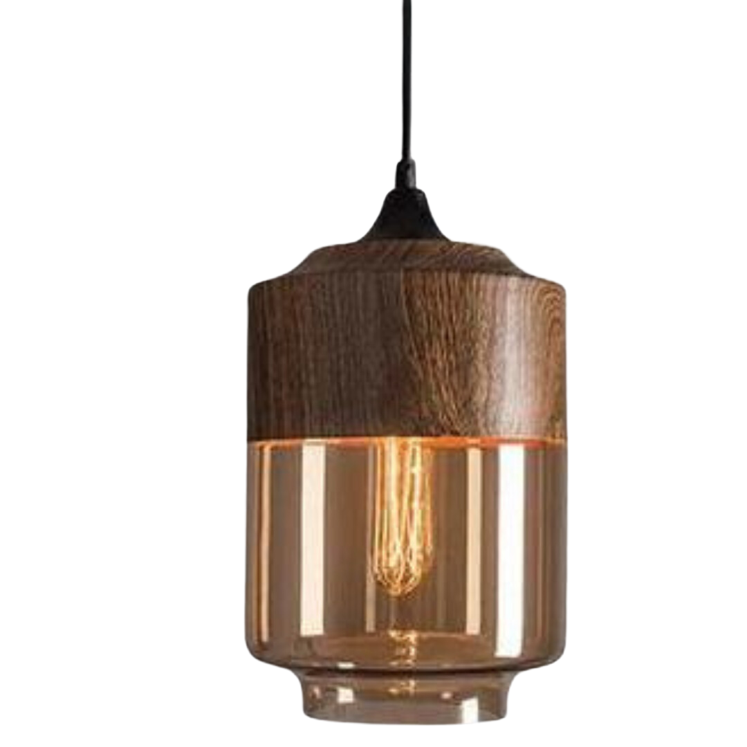 NordLuna Plafondlamp – Stijlvolle Scandinavische Houten Deckenleuchte voor Warme en Moderne Interieurs