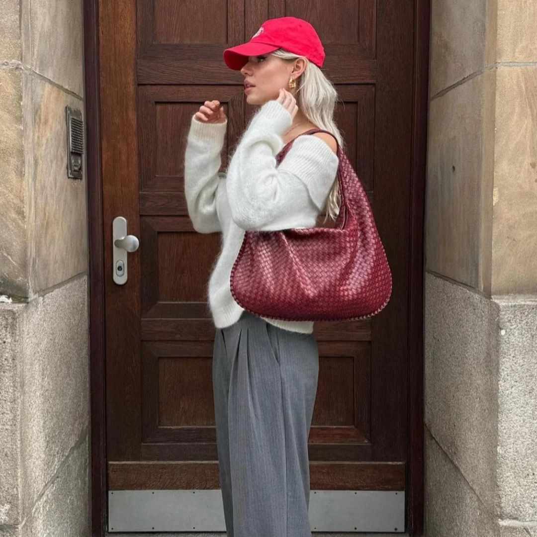 Melzano Amore | Vegan Lederen Hobo Tas
