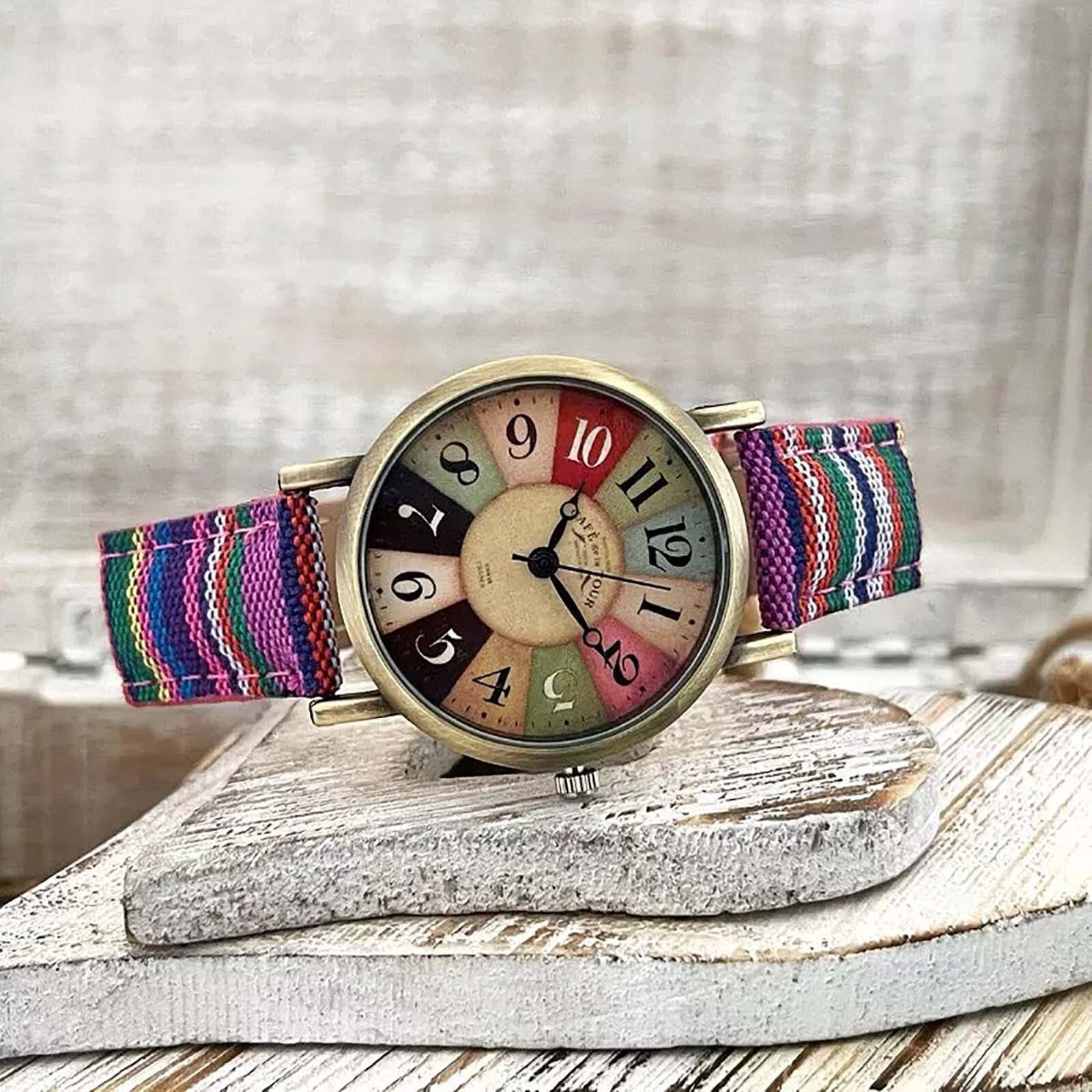 Melzano Retro Horloge