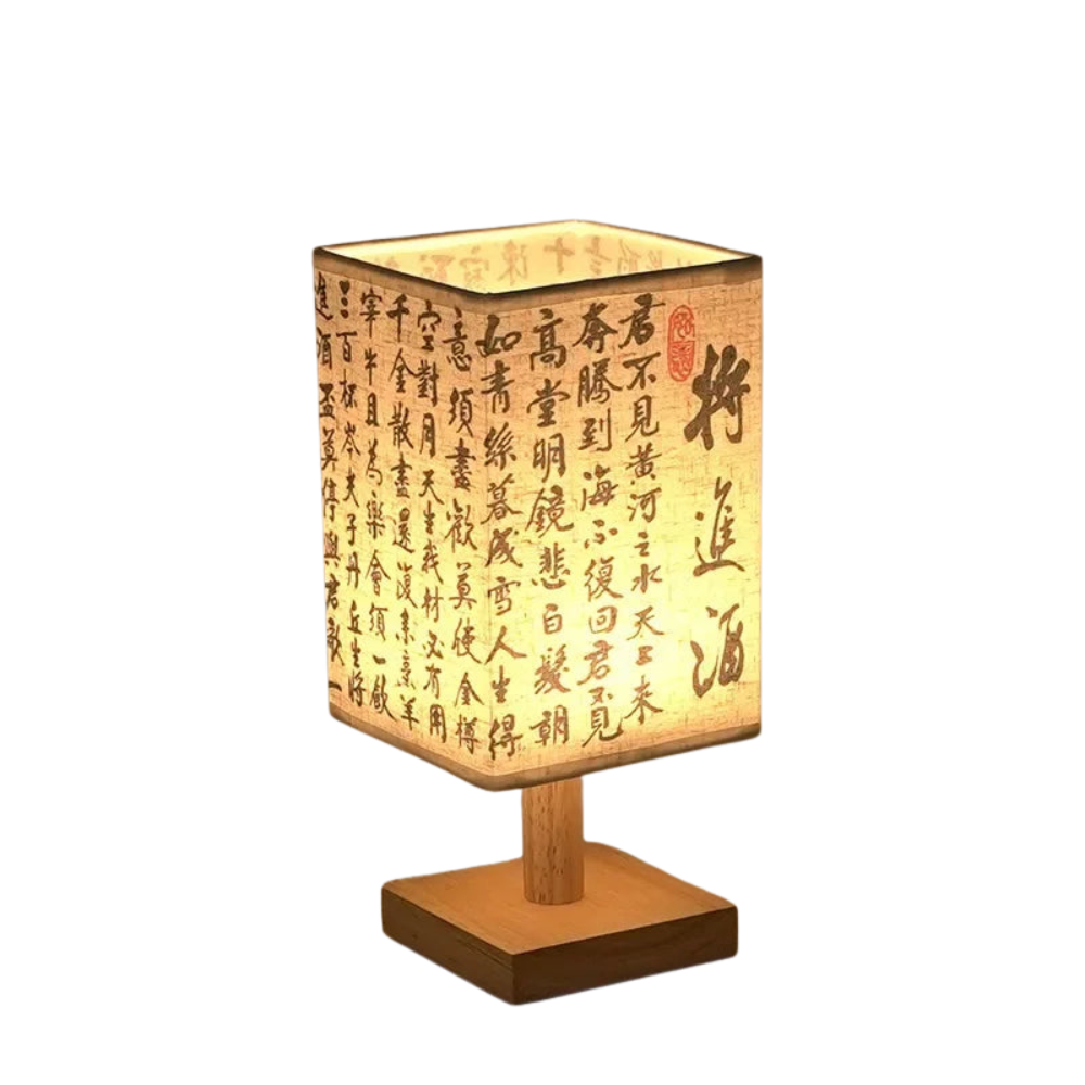 SinoLight – Dimbare LED-tafellamp in Chinese stijl – Voor slaapkamer & nachtkastje