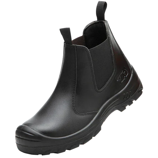 FlexGuard – Orthopedische Veiligheidslaarzen PU Zool & Leer – Voor Werk