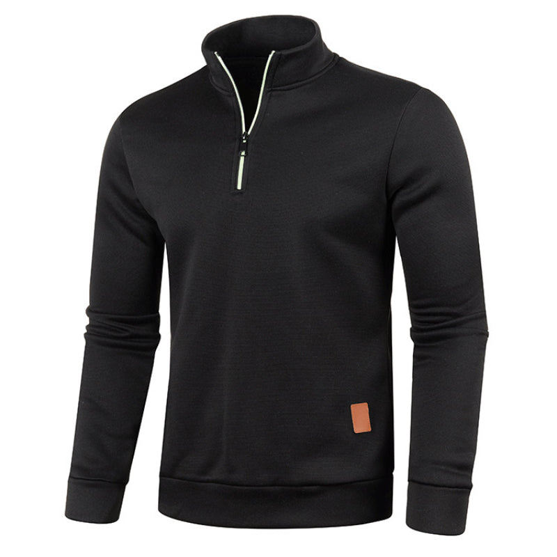 Melzano Suéter - Suéter tejido cálido con cuello polo