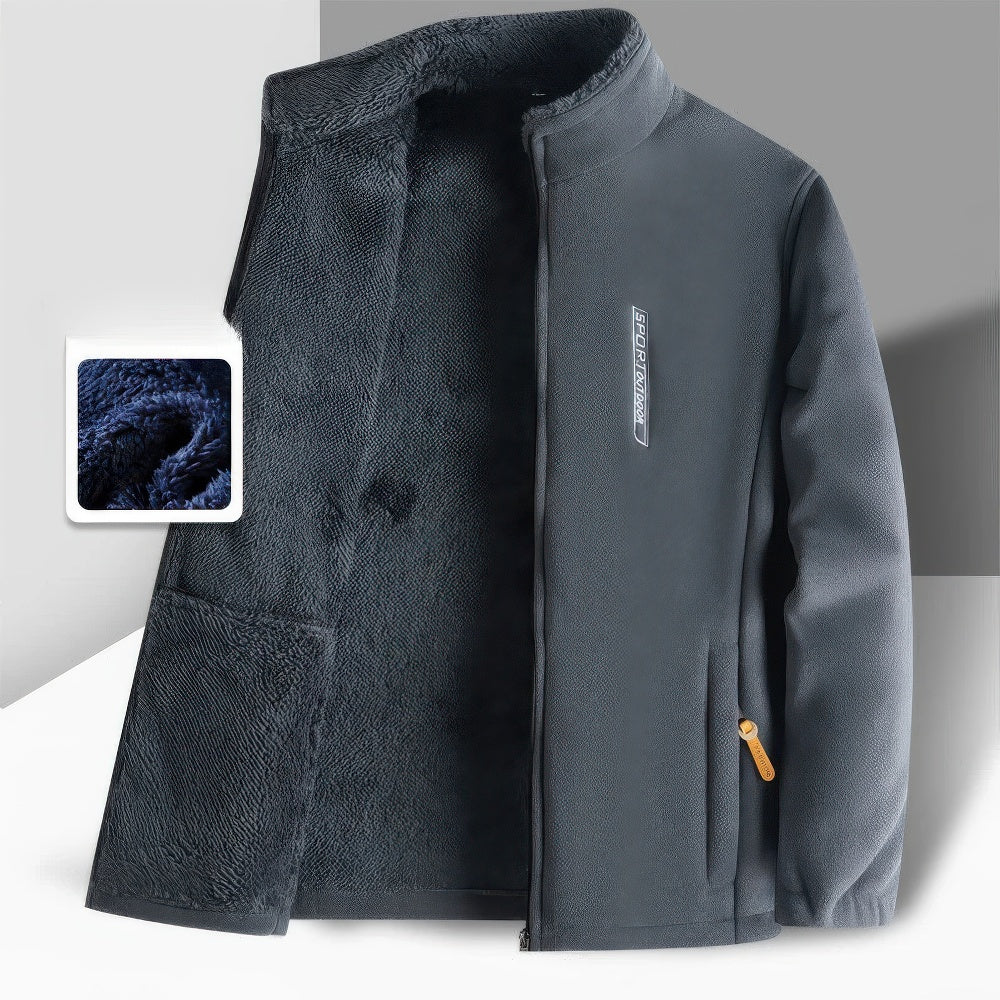 Heren Fleece Gevoerd Winterjack - Comfortabel en Stijlvol