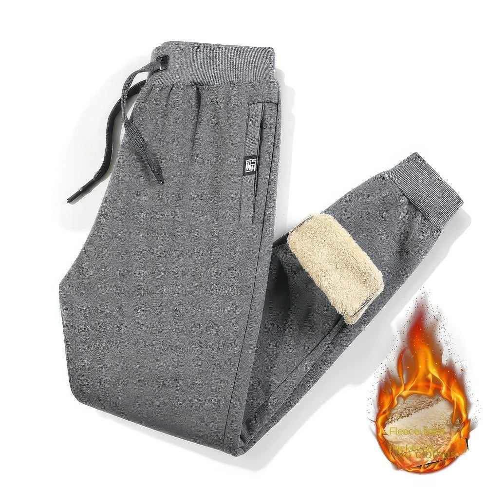 Men's Jogging Pants - Thick Fleece Lined | Comfort and Warmth in Style
