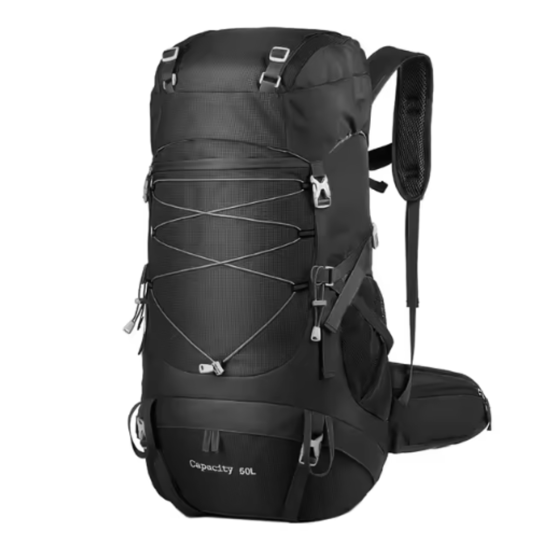 50L Trekking Backpack – Durable Outdoor Backpack with Rain Cover