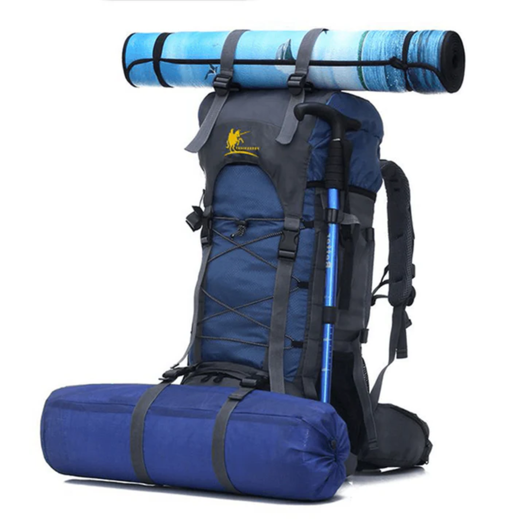 60L Trekking Rugzak – Waterbestendig & Ruim voor Outdoor Avonturen