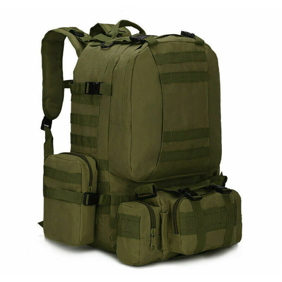 50L Army Rugzak – Aanpasbaar, Waterbestendig & Duurzaam
