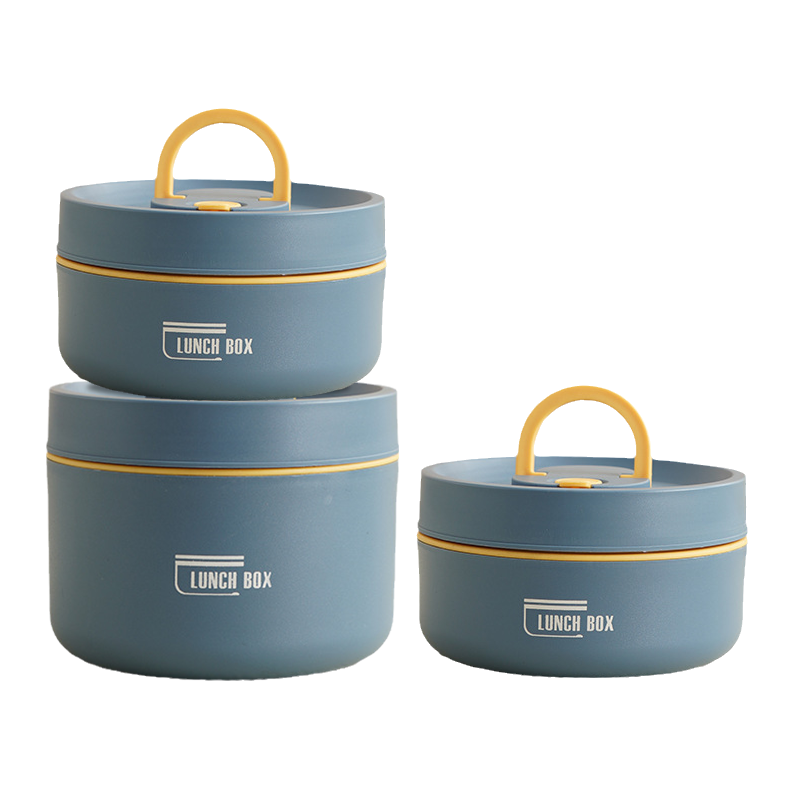 ThermoBox Lunchbox – Slimme Meerschichtige Lunchbox met Isolatie en GRATIS Draagtas voor Warme en Koude Maaltijden Onderweg
