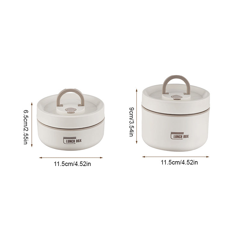 ThermoBox Lunchbox – Slimme Meerschichtige Lunchbox met Isolatie en GRATIS Draagtas voor Warme en Koude Maaltijden Onderweg