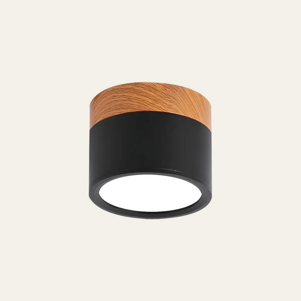 Cylora – Compacte flush plafondlamp – Moderne aluminium LED spot