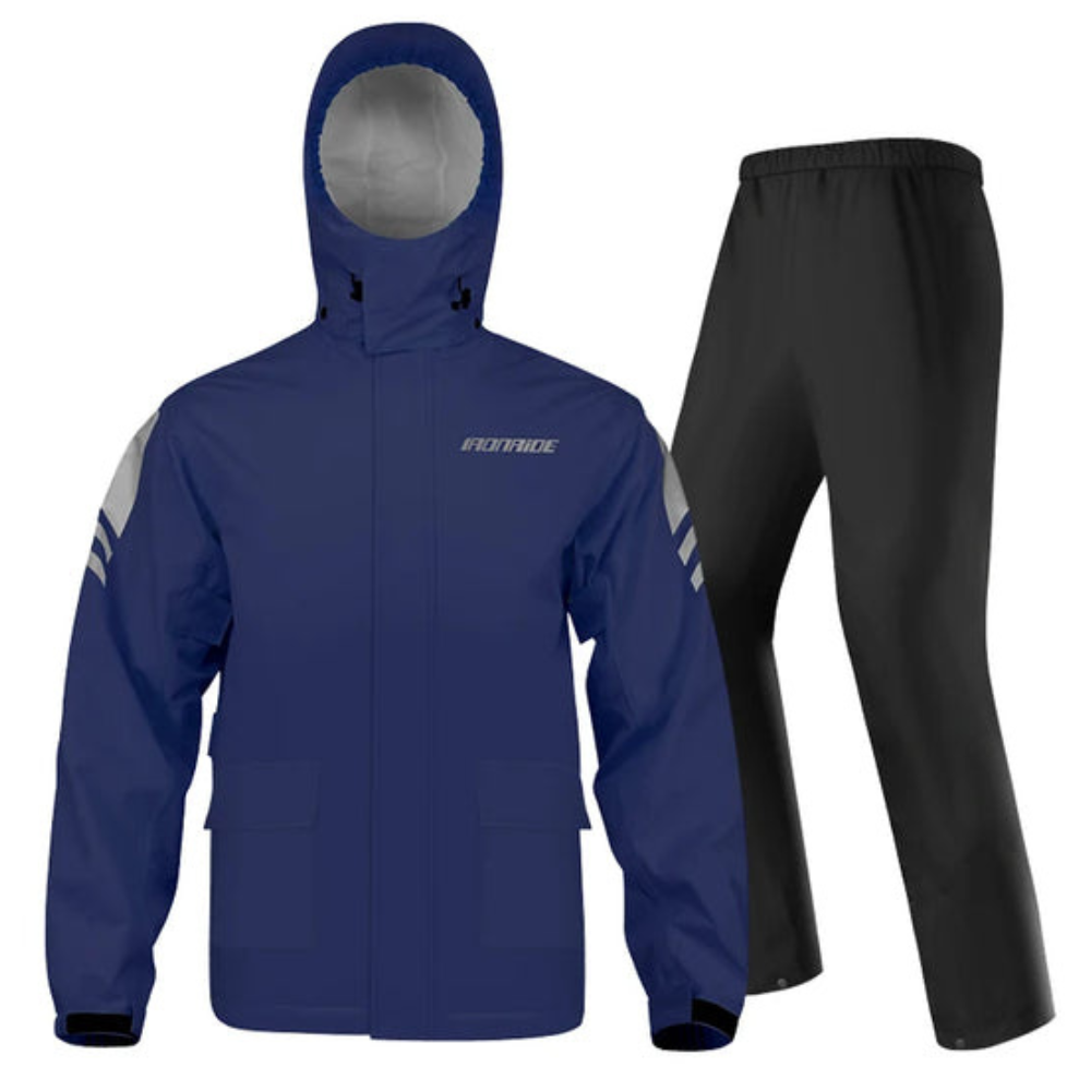 RiderPro – Chaqueta impermeable para moto ergonómica – Unisex cortavientos
