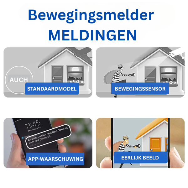 Minieye – Full HD WiFi Beveiligingscamera met Nachtzicht & Bewegingsdetectie