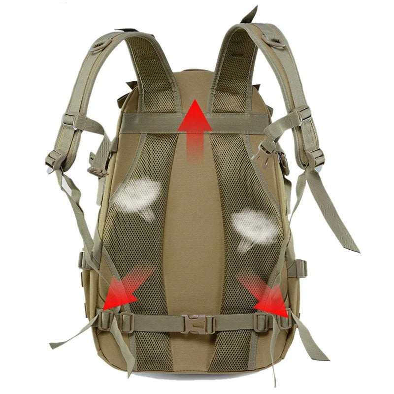 Tactische Rugzak 35L – Waterdicht, Stevig en Slim Ingericht