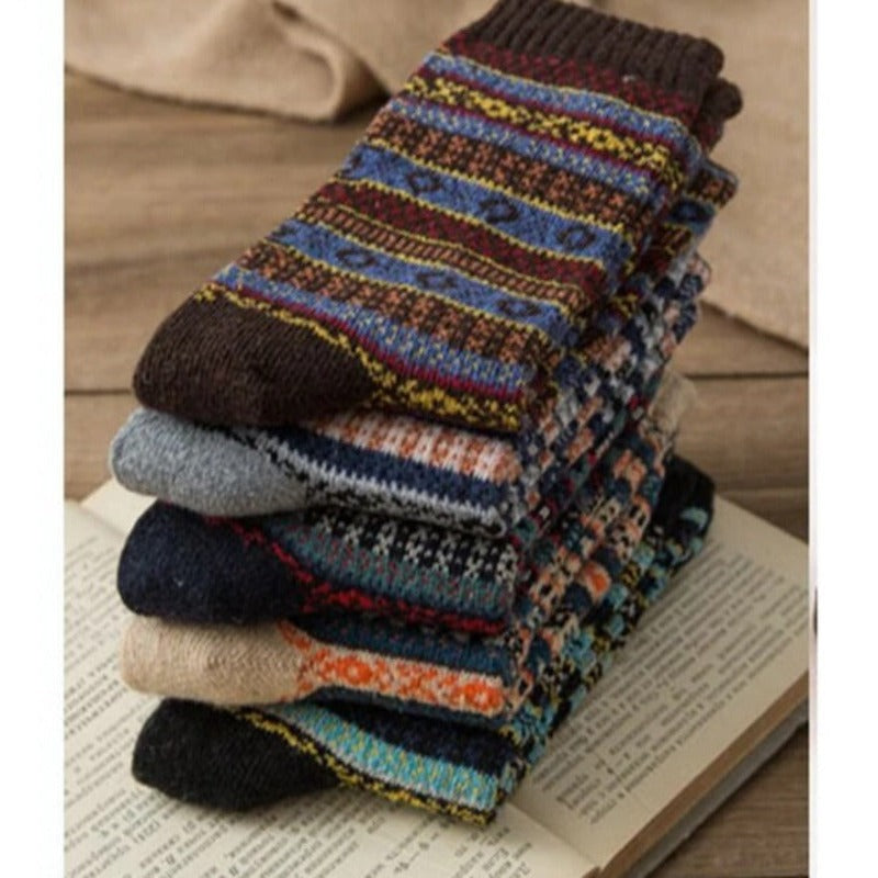 Melzano Bara Calcetines de Lana Calientes Unisex