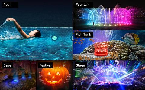 Magic Lights - Waterproof LED lighting for ambiance effects